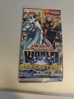 Yu-Gi-Oh 1st Edition World Superstars Booster Pack SEALED 2015 - Image 1