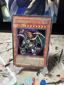 Yugioh Chaos Emperor Dragon-Envoy Of The End #IOC-000 Secret Rare NM-M - Image 3