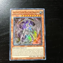 Yu-Gi-Oh! Ancient Gear Reactor Dragon SR03-EN001 Ultra Rare 1st Edition NM HOLO - Image 1