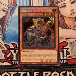 Yugioh! - Ancient Gear Dragon BLTR-EN048 - Secret Rare - 1st Edition - NM/M - Image 2