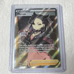 Pokemon Marnie Full Art Trainer Ultra Rare Card 200/202 Sword & Shield - Image 1