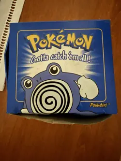 1999 Poliwhirl 23k Gold Plated Pokemon Trading Card PokeBall Burger King - Image 1