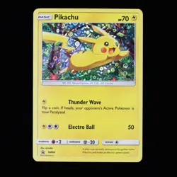 Pokemon TCG Pikachu SM04 Black Star Promo Holo Card 2016 NM - Image 1
