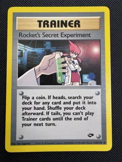 Pokemon Card - Rocket's Secret Experiment Gym Challenge 120/132 Non Holo - Image 1