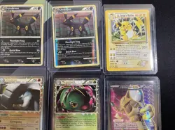 Pokemon Vintage Card Lots Tyranitar, Umbreon, Raichu, Celebi, Alakazam, etc. - Image 4