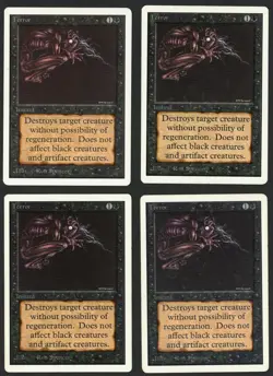 ***4x Unlimited Terror*** MTG Unlimited Magic Kid Icarus - Image 1