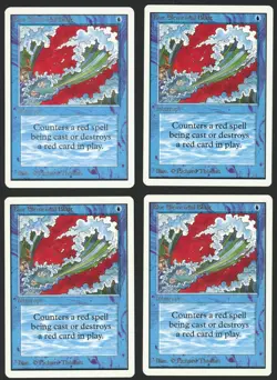 ***4x Unlimited Blue Elemental Blast*** MTG Unlimited Magic Kid Icarus - Image 1