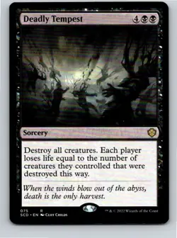 Magic the Gathering Deadly Tempest Starter Commander Decks MTG Free Shipping! - Image 1