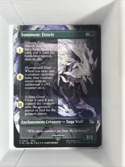 Summon: Fenrir (Borderless) Final Fantasy Regular - Image 1
