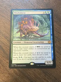 WotC MAGIC the Gathering LORWYN ECLIPSED unplayed mint mythic WISTFULNESS - Image 1