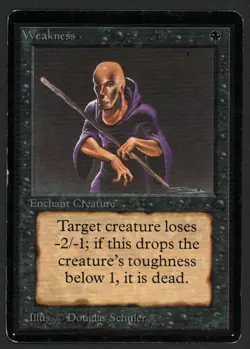 ***Beta Weakness*** MTG Beta Magic Kid Icarus - Image 1