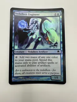 Vedalken Engineer FOIL Darksteel NM Blue Common MAGIC THE GATHERING MTG - Image 1