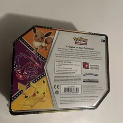 Pokemon TCG V Powers Tin Eternatus V 5 Booster Packs Factory Sealed.. - Image 3