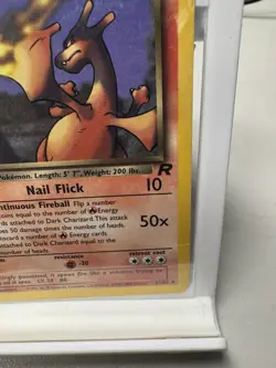 Dark Charizard 21/82 Team Rocket Unlimited 1999 Pokemon MP to HP - Image 5