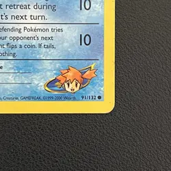 Pokemon TCG Misty's Seel Gym Challenge 91/132 Common Unlimited - MP - Image 2