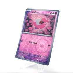 Pokemon SV: Prismatic Evolutions Spritzee 038/131 Reverse Holo NM Common - Image 2