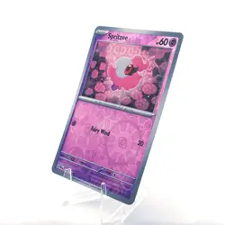 Pokemon SV: Prismatic Evolutions Spritzee 038/131 Reverse Holo NM Common - Image 3