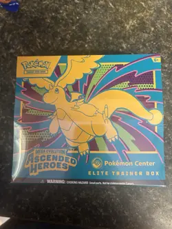 Pokemon TCG: Ascended Heroes Pokemon Center Exclusive Elite Trainer Box- NEW - Image 1