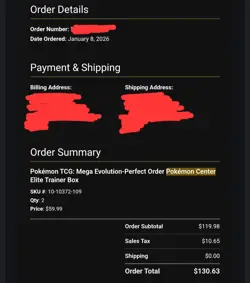 Pokemon Perfect Order Pokemon Center ETB CONFIRMED *PRESALE* SHIPS LATE MARCH - Image 2