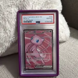 2023 POKEMON MEW EN-151 ULTRA RARE #193 MEW EX PSA 10 GEM - Image 1