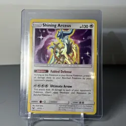 Pokemon TCG Shining Arceus Shining Legends Holo 57/73 LP - Image 1