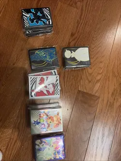 Pokemon TCG Sleeves Variety Pack , Scarlet And Vilet And Mega Evolution , 9 Lot - Image 2