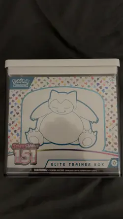 Pokemon 151 Elite Trainer Box Brand New/Factory Sealed ETB W/ Case - Image 1