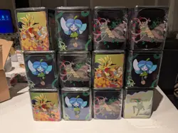 pokemon stacking tin lot of 12. - Image 1