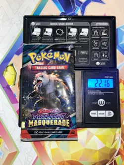 (VERY HEAVY) 22.16g Pokemon TCG Twilight Masquerade Booster Pack (SEALED)✅ - Image 1