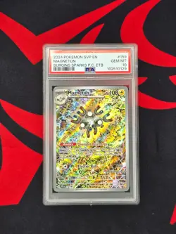 Magneton - 159 (Pokemon Center Exclusive) 159 ETB PROMO PSA 10 - Image 1