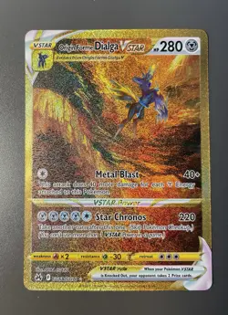 Pokemon Origin Forme Dialga VSTAR GG68/GG70 Crown Zenith: Galarian Gallery Holo - Image 2