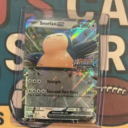 Snorlax ex (Prismatic Evolution Stamped) 076/131 Miscellaneous Cards & Products - Image 3