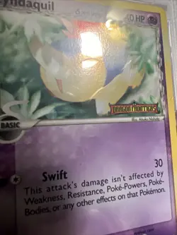 PSA 9 Cyndaquil 45/101 Reverse Foil 2006 EX Dragon Frontiers Pokemon Card - Image 3