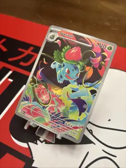 Pokemon TCG Ivysaur Card Reverse Holo Mega Evolution Base Set 134/132 Near Mint - Image 3