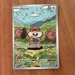 Pokemon TCG Patrat White Flare 152/086 Illustration Rare NM Card - Image 1