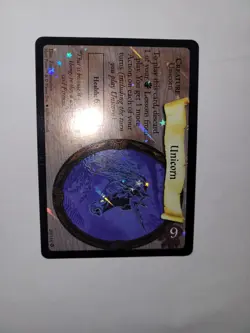 2001 Harry Potter Trading Card Game, Unicorn, Card #6, Holo-Foil Card - Image 3