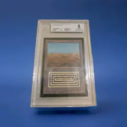 Mtg Scrubland Collector Edition Beckett 8.0 Auction - Image 2