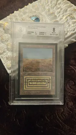 Mtg Scrubland Collector Edition Beckett 8.0 Auction - Image 3