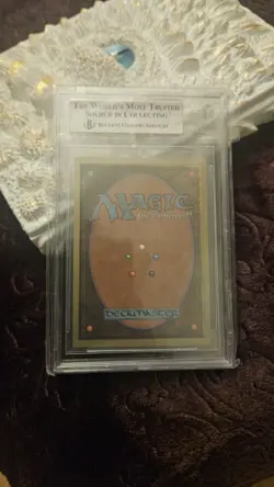 Mtg Scrubland Collector Edition Beckett 8.0 Auction - Image 4