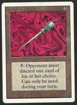 ***Unlimited Disrupting Scepter*** MTG Unlimited Magic Kid Icarus - Image 1