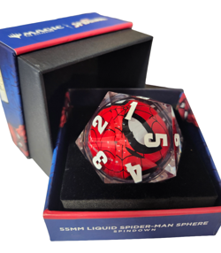 Liquid Core Spider-Man MTG 55MM Spindown Magic Con Atlanta 2025 Spin Down - Image 2