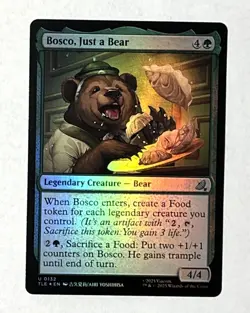 Bosco, Just a Bear - FOIL - MTG ATLA Eternal - TLE 132 - Image 1