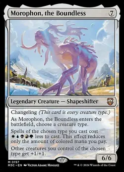 Magic The Gathering MTG MOROPHON, THE BOUNDLESS Modern Horizons 3 NM Near Mint - Image 1