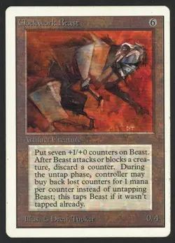 ***Unlimited Clockwork Beast*** MTG Unlimited Magic Kid Icarus - Image 1