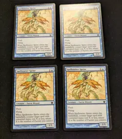 Spellstutter Sprite Modern Masters x4 Playset LP MTG - English - Image 1