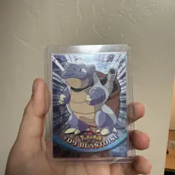 2000 Topps Chrome Holo Pokemon TV Series 1 Blastoise #9 mint ! - Image 1
