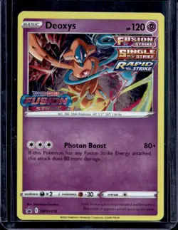 2019-2023 Pokemon SWSH Black Star Promos Deoxys #SWSH170 - Image 1