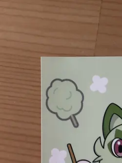 Pokemon Center Sticker Sprigatito Japanese Limited - Image 3