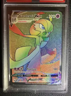 Pokemon Gardevoir VMAX 76/73 Champion's Path Secret Rare Full Art Holo PSA 10 - Image 3