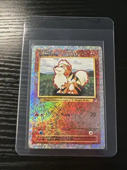 Growlithe 45/110 Reverse Holo Rare Legendary WOTC Vintage Pokemon - Image 1